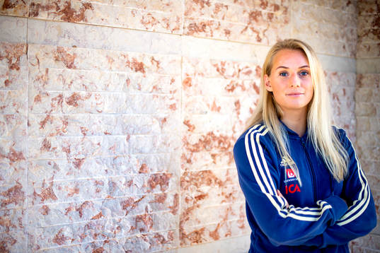 Stina Blackstenius of Sweden poses for a portrait