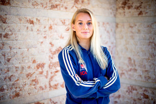 Stina Blackstenius of Sweden poses for a portrait