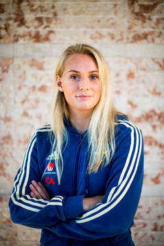 Stina Blackstenius of Sweden poses for a portrait