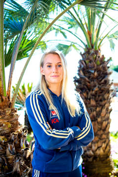 Stina Blackstenius of Sweden poses for a portrait