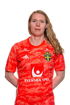 Goalkeeper Hedvig Lindahl of Sweden poses for a portrait