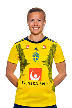 Hanna Glas of Sweden poses for a portrait