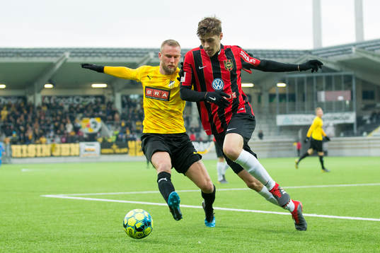 Häckens Alexander Faltsetas  och Brommapojkarnas Samuel