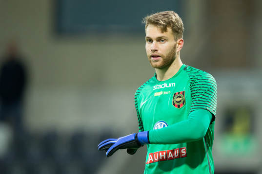Brommapojkarnas målvakt Rasmus Emanuelsson