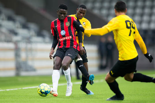 Brommapojkarnas Eric Johan Omondi