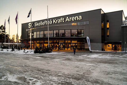 Skellefteå Kraft Arena exteriört
