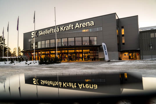 Skellefteå Kraft Arena exteriört