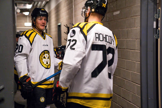 Brynäs Jesper Boqvist  och Joachim Rohdin