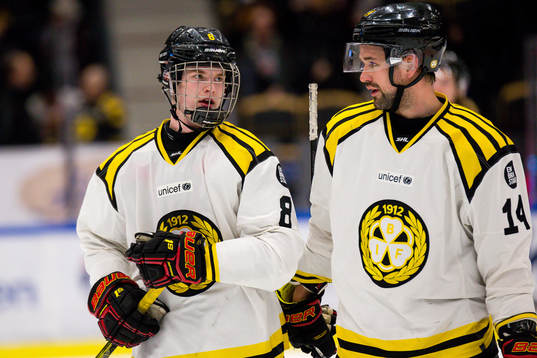 Brynäs Victor Söderström och Johan Alcén