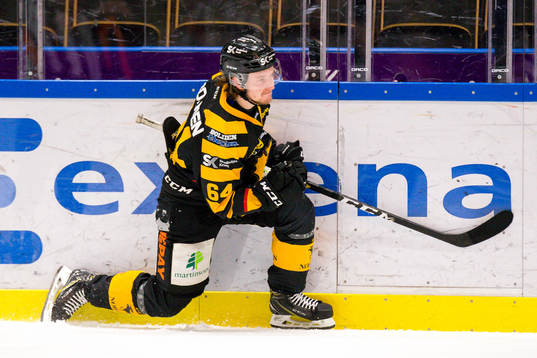Skellefteås Jonathan Pudas  jublar