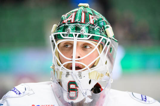 Frölundas målvakt Tex Williamsson