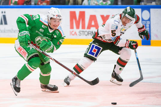 Rögles Nils Höglander och Frölundas Chay Genoway