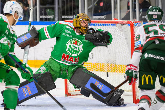 Rögles målvakt Justin Pogge
