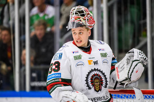 Frölundas målvakt Johan Mattsson