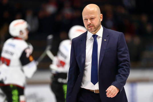 Linköpings tränare Tommy Jonsson deppar