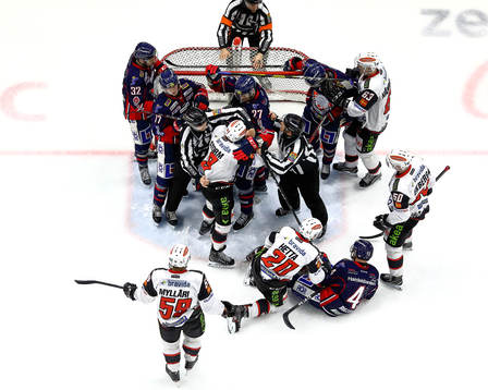 Malmö Redhawks Frederik Storm och Linköpings Dan