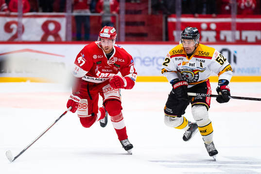 Timrås Andreas Söderberg och Luleås Karl Fabricius
