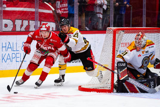 Timrås Rickard Palmberg och Luleås Erik Gustafsson