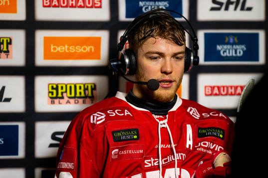 Timrås Emil Berglund i intervju