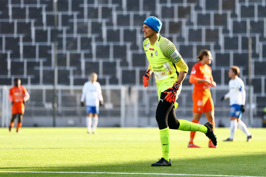 AFC Eskilstunas målvakt Ole Söderberg