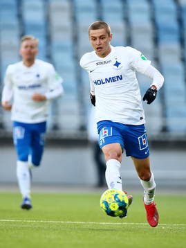IFK Norrköpings Simon Thern och IFK Norrköpings Gudmundur