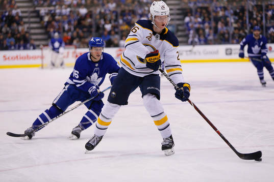 Ishockey, NHL Mar 2, 2019; Toronto, Ontario, CAN; Buffalo