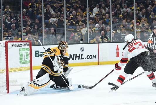 Ishockey, NHL Mar 2, 2019; Boston, MA, USA; Boston Bruins