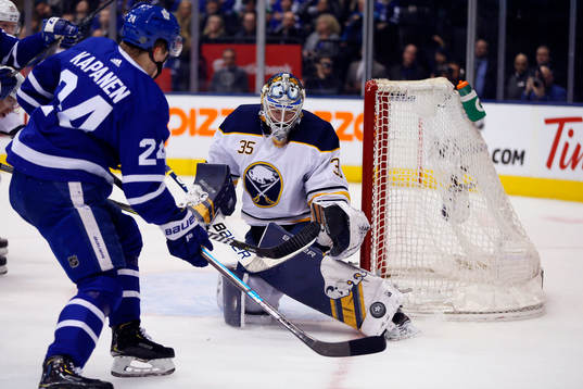 Ishockey, NHL Mar 2, 2019; Toronto, Ontario, CAN; Buffalo