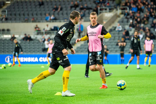 Elfsborgs spelare värmer upp