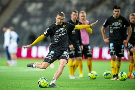Elfsborgs spelare värmer upp