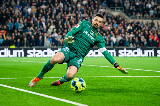 Elfsborgs målvakt Kevin Stuhr Ellegaard