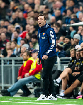 Djurgårdens tränare Kim Bergstrand