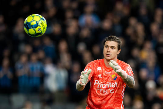 Djurgårdens målvakt Per Kristian Bråtveit