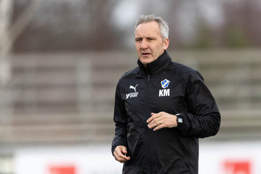 Halmstads assisterande tränare Keith Millen före