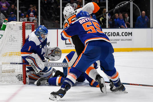 Ishockey, NHL Mar 3, 2019; Uniondale, NY, USA; New York