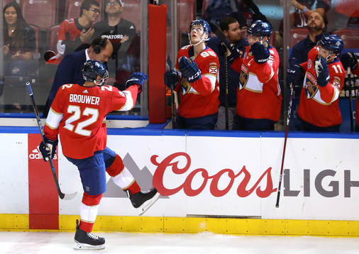 Ishockey, NHL Mar 3, 2019; Sunrise, FL, USA; Florida