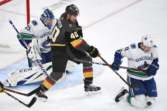 Ishockey, NHL Mar 3, 2019; Las Vegas, NV, USA; Vancouver