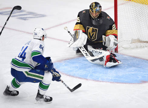 Ishockey, NHL Mar 3, 2019; Las Vegas, NV, USA; Vegas Golden