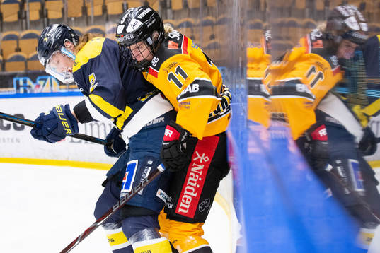 s Rosa Lindstedt och Luleås Josefine Hoegh Persson