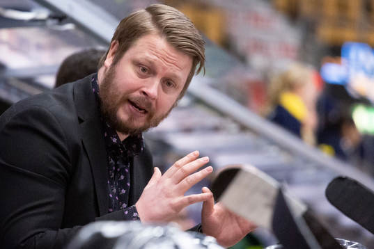 Luleås tränare Fredrik Glader