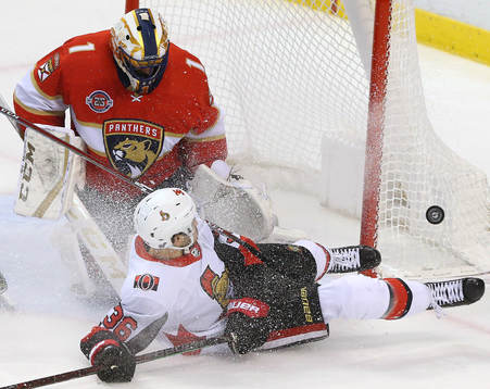 Ishockey, NHL Mar 3, 2019; Sunrise, FL, USA; Florida