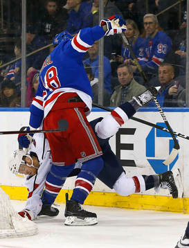 Ishockey, NHL Mar 3, 2019; New York, NY, USA; New York