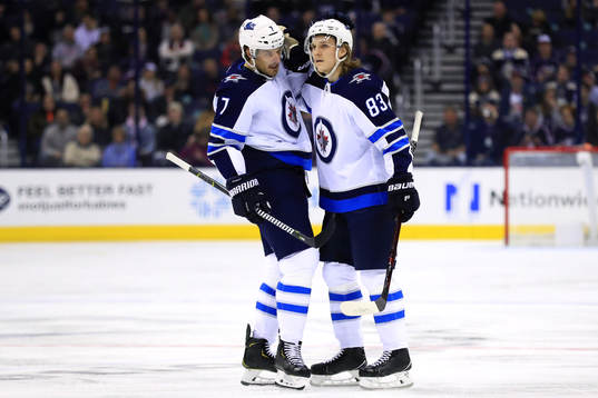 Ishockey, NHL Mar 3, 2019; Columbus, OH, USA; Winnipeg Jets