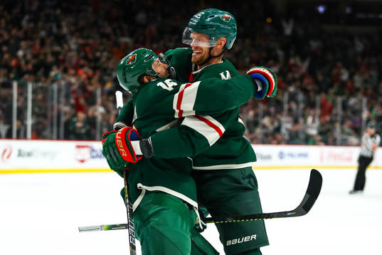 Ishockey, NHL Mar 3, 2019; Saint Paul, MN, USA; Minnesota
