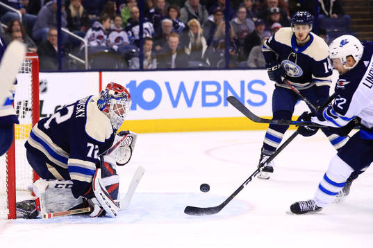 Bläddra bland fler bilder av Ishockey, NHL, Columbus Blue Jackets - Winnipeg Jets