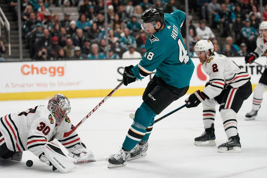 Ishockey, NHL Mar 3, 2019; San Jose, CA, USA; San Jose