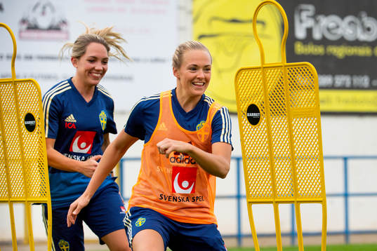 Elin Rubensson och Magdalena Eriksson