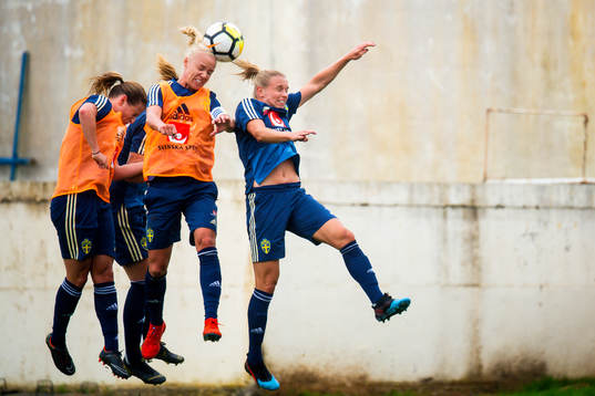Anna Anvegård, Caroline Seger och Jonna Andersson