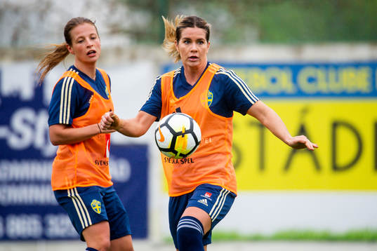 Anna Anvegård och Hanna Folkesson