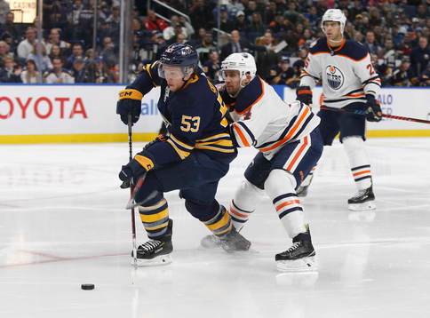 Ishockey, NHL Mar 4, 2019; Buffalo, NY, USA; Buffalo Sabres